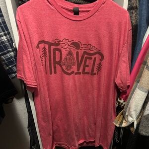 Gildan Red Graphic T-Shirt